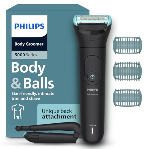 Philips Body & Balls Trimmer for Men Private Parts | Back Attachment | Clinically Teste…