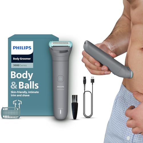 Philips Body & Balls Trimmer for Men Private Parts | Safe Intimate Grooming | Clinicall…