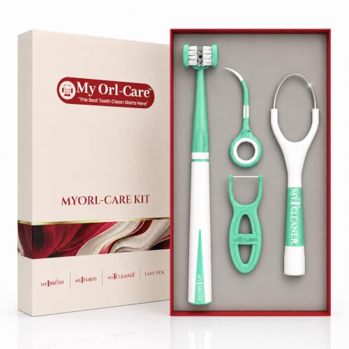 MyOrl Care Dental Care Kit | Combo Pack of Ultra Soft Bristle Toothbrush, Dental Floss,…