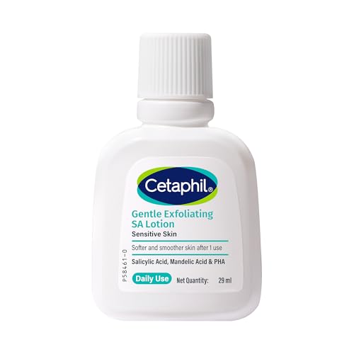 Cetaphil Gentle Exfoliating SA Lotion 29ml | Lightweight Daily Moisturizer with Salicyl…