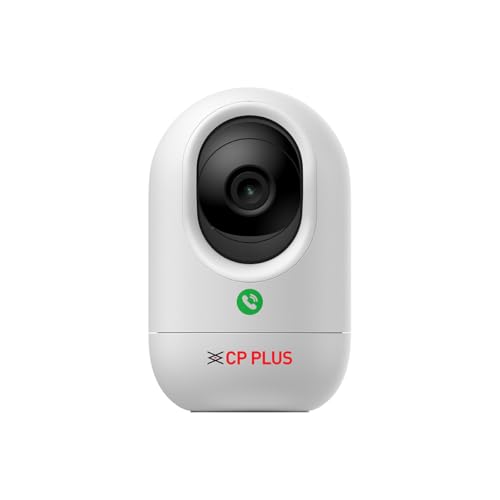CP PLUS CP-E44Q 4MP Quad HD Smart Wi-Fi CCTV Camera | AI Human Detection | Cloud Record…