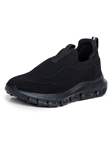 ATHCO Men's Drift Black Walking Shoes_10 UK (ATHST-76)