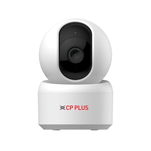 CP PLUS CP-E25Q 2MP Smart Wi-Fi CCTV Security Camera | AI Human Detection | Cloud Recor…