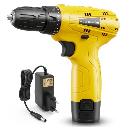 Bullet 12V Cordless Drill Machine for Wall, Wood & Metal | Drill & Screwdriver with 10m…