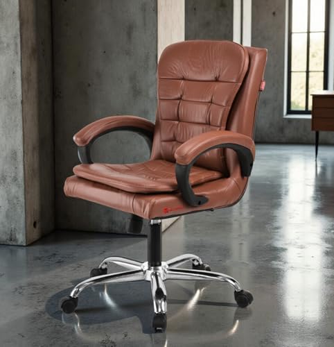GOYALSON Mesh Back Revolving Chair for Office Home Swivel Desk Chair with Comfortable S…