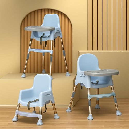Kidsmate 3-in-1 Baby High Chair | Adjustable Feeding & Activity Chair with Removable Tr…