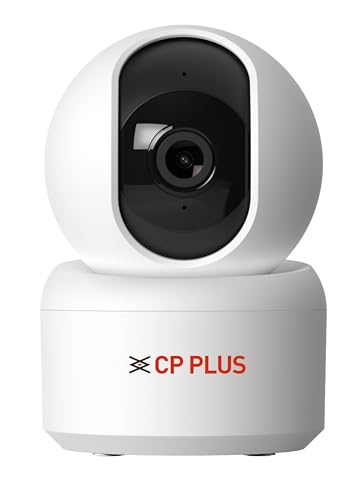 CP PLUS 4MP Quad HD Smart Wi-Fi CCTV Camera for Home | 360° Pan & Tilt | CTC Cyber Secu…
