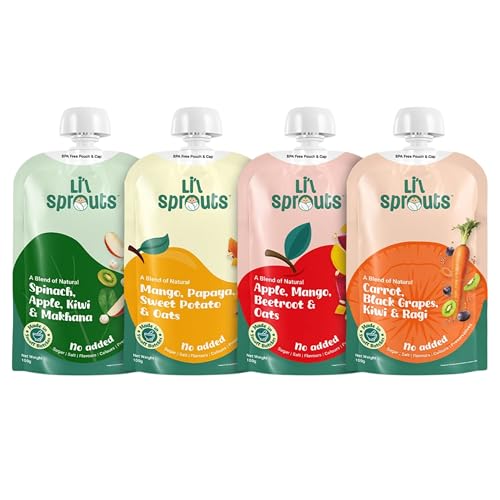 Li’l Sprouts FruGies Superfood combo | 8 Months+ | Ready-to-Eat | No Salt, No Sugar and…