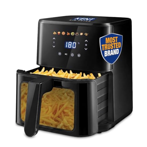 KENT Ultra Digital Air Fryer 4.5L |1500W| Bake, Grill & Roast | Up to 80% Less Oil Usag…
