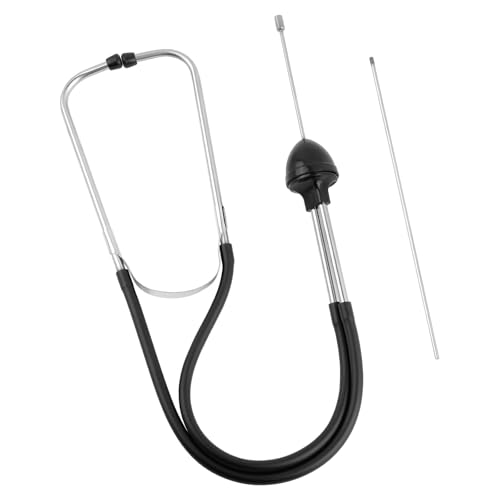 DIANZHU Mechanic Stethoscope, 21.5cm Steel Probe Engine Noise Detector Tool