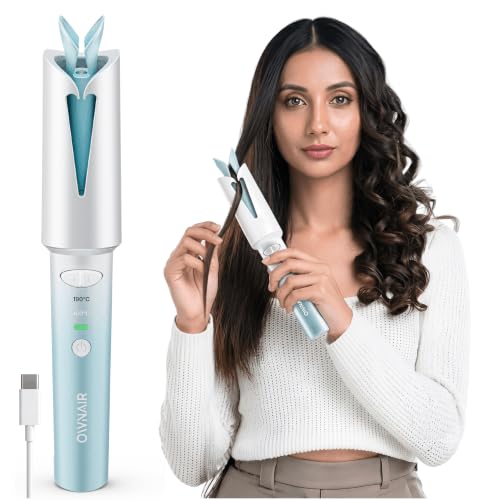 Ownair Automatic Hair Curler Machine, Cordless Auto Hair Curler, 4200 mAh Rechargeable…