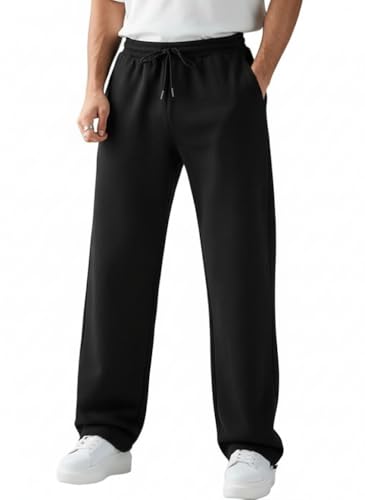 Men's Cotton Baggy Trackpants | Oversized Fit Streetwear & Gym Wear | Comfortable Casua…