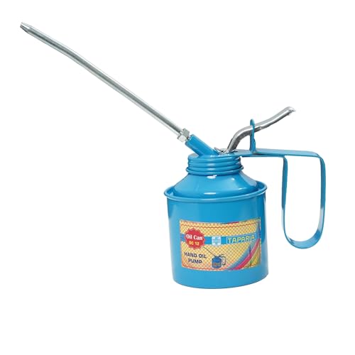 Taparia Metal Oil Can Wesco Type (Capacity-1/4 pint / 250cc, Spout Length-150mm)-Steel…