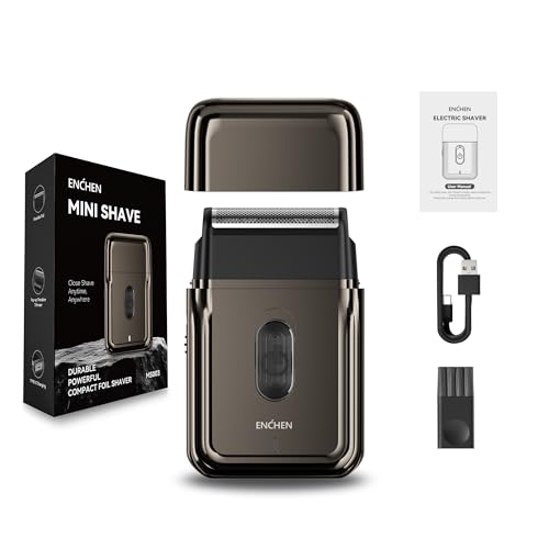 ENCHEN MS003 Electric Shaver for Men,Foil Shaving Machine,Portable Ultra-Thin Mini,Inte…