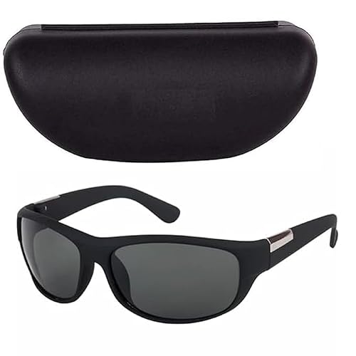 Zynic Men’s Polarized Stylish Sports Sunglasses with Case| UV400 Protection Classic Wra…