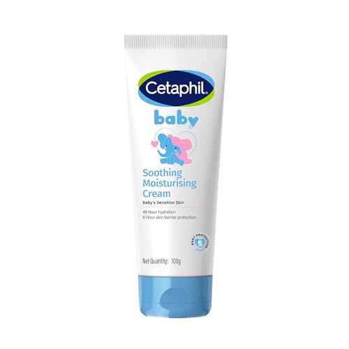 Cetaphil Baby Soothing Moisturising Cream 100 g for Newborns & Babies | 48H Hydration &…
