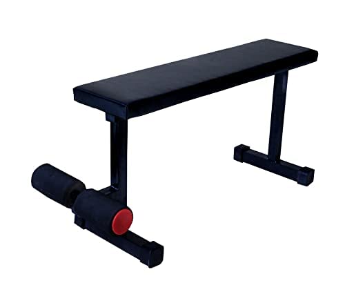 VAISHNAVI FITNESS Flat Exercise Bench Press for Home Workout – Multipurpose Fitness Ben…