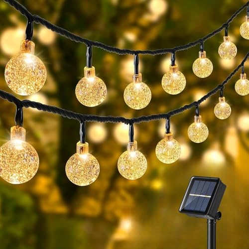 AERYS 45 Bulbs LED Fairy String Solar Light Silicon LED Bulbs 10 Meter Waterproof 8 Mod…