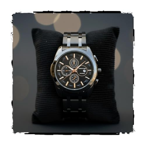 AMERICANVIBER® Affordable men's watch under 500 | Classic Round Dial | Quartz Movement…