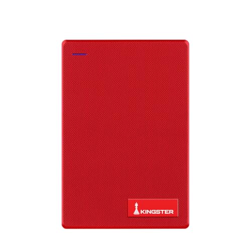 KINGSTER® 500GB Ultra Slim External Hard Drive | Portable USB 3.0 HDD 5Gbps | Plug & Pl…