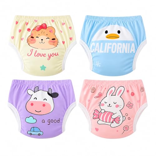 HARINIRDOSH Baby Diaper Pants,Potty Training Panties/Padded Underwear | Soft, Washable…