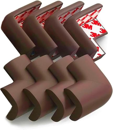 Rster 8-Pack Corner Protectors Baby Proof, Furniture Corner and Edge Safety Bumpers, So…