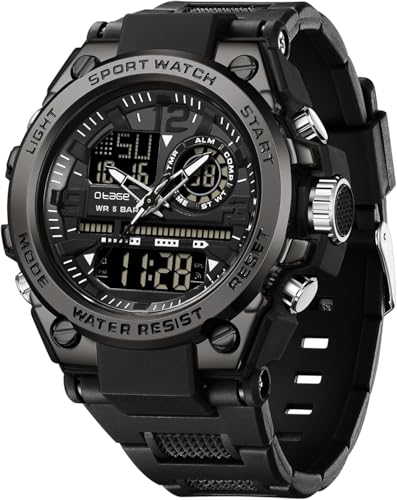 Otage Analog-Digital Sports Watch Chronograph, Dual Time,Alarm, Stopwatch, Calendar, Wa…