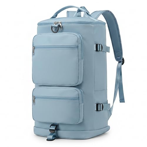 POPCUBE 2in1 Nylon 26cm Lightweight Waterproof Backpack Duffle Bag w/Shoulder Straps, S…