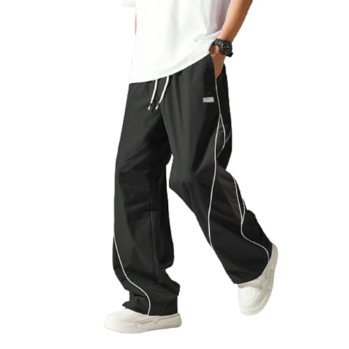 Lymio Track Pant for Men || Regular Fit Jogger Track Pant (TP-80-Black-L)