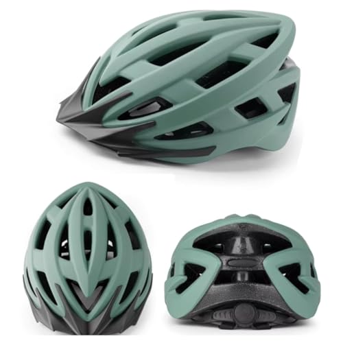 JERN Adjustable Cycling and Skating Helmet with Detachable Visor, Lightweight with Supe…