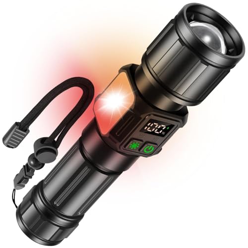 Svoko Torch Light High Power Rechargeable, IP67 Waterproof Led Charging Flashlight High…