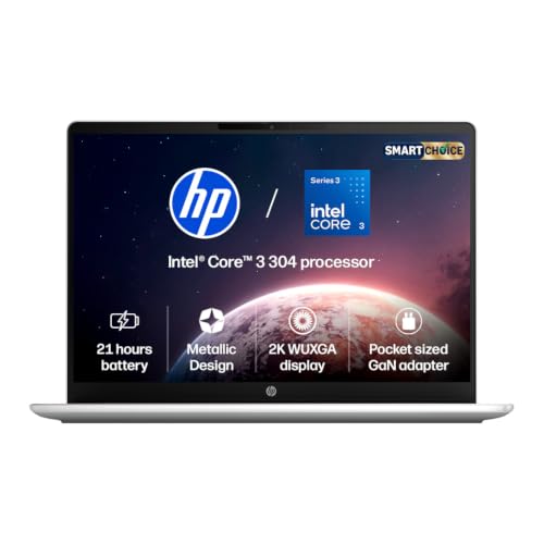 HP 15,(i3 14th Gen) Intel Core 3 100U (8GB DDR5, 512GB SSD) Micro-edge, Anti-Glare, 15.…