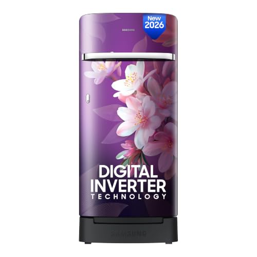 Samsung 189 L, 5 Star, Digital Inverter, Direct-Cool Single Door Refrigerator (RR21H2H2…
