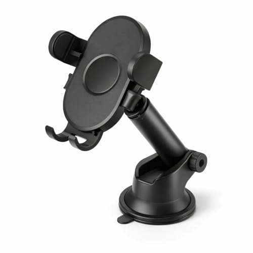 Glangeh Adjustable Car Mobile Holder for Dashboard and Windshield, Strong Suction Cup,…
