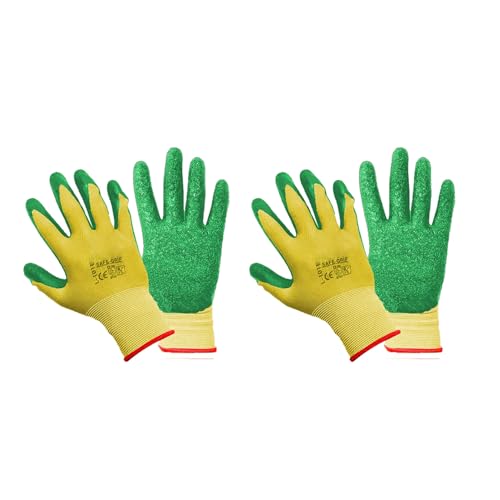 TrustBasket Gardening Gloves - Ergonomically Designed, Breathable Material, Crinkle Fin…