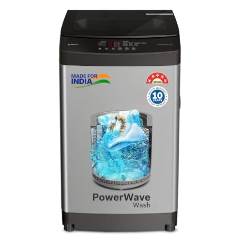 Bosch 7 kg 5 Star Fully Automatic Top Load Washing Machine,PowerWave Wash,Inbuilt Dual…