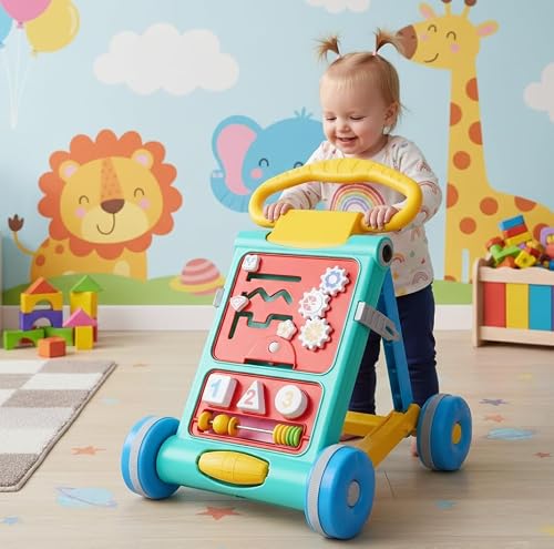 Goyal's Baby Activity Walker - Toddler Learning Toys Push Walker for 6 Months -15 Month…