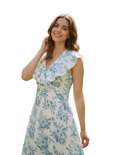 Leriya Fashion Dress for Women | Western Floral Printed One Piece Dress for Women Short…
