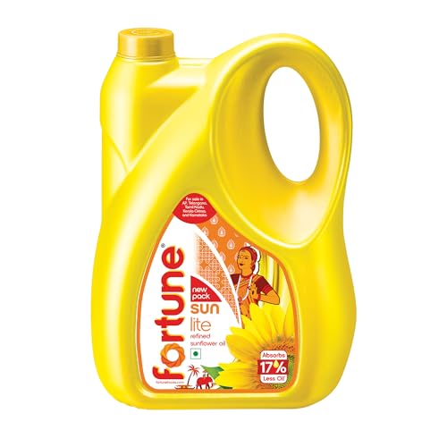 FORTUNE REFINED SUNFLOWER OIL 5L Jar