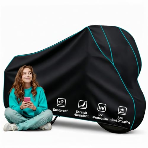 Premium Classic Bike Body Cover Compatible for Yameha MT-15 Cover Water Resistance Dust…
