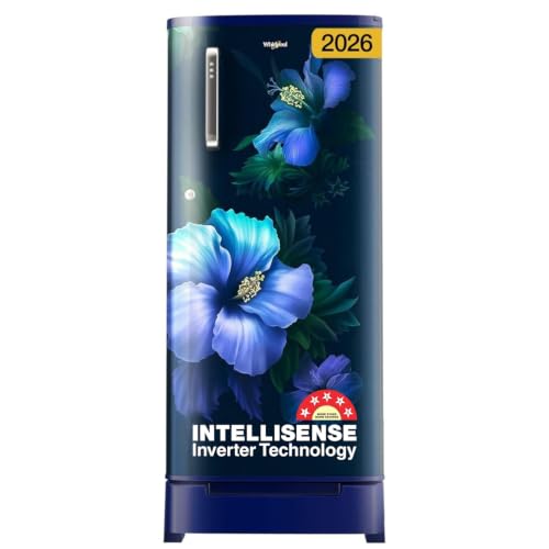 Whirlpool 184 L 5 Star Direct-Cool Single Door Refrigerator with Intellisense Inverter…