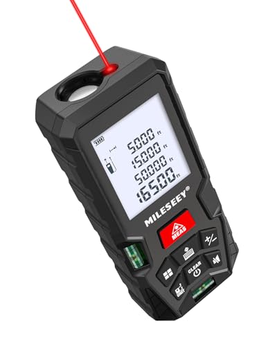100m Digital Laser Distance Meter MiLESEEY with Electronic Angle Sensor, ±2mm Accuracy,…