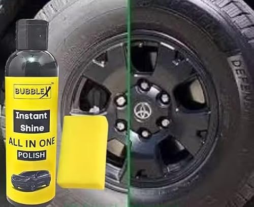 BUBBLEX_ car and bike polish tyer polish - 200ml