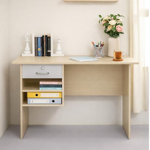Green Soul Rhine Office Table (2026 Edition) for Home & Office, Lockable Drawer, Comput…