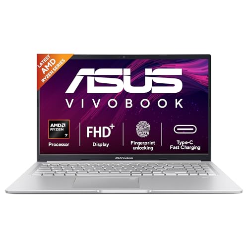ASUS Vivobook 15 (2026),AMD Ryzen 7 170,Fingerprint Sensor,16GB RAM,512GB SSD,FHD, 15.6…