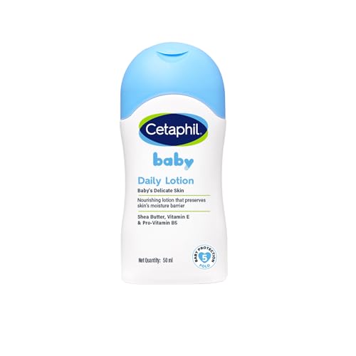 Cetaphil Baby Daily Lotion, Suitable for baby’s delicate skin, Shea Butter and Vit E, D…