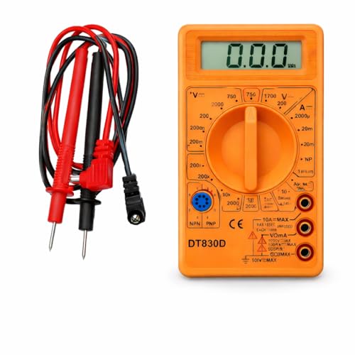 SP Electron SP830D Digital Multimeter for Measuring Ac and Dc Voltage, Dc Current and R…