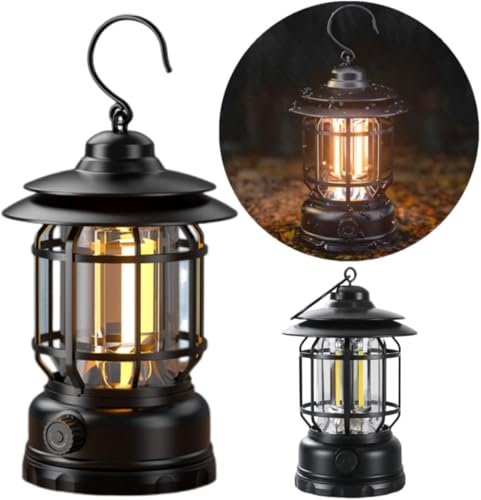 Camping Lanterns Rechargeable, Portable Electric LED Camping Lights Outdoor Hanging Ten…
