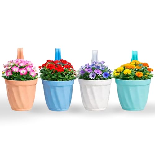 Urban Upvan Designer Hanging Planter with Lock | Lightweight & Durable Flower Pot | Mod…