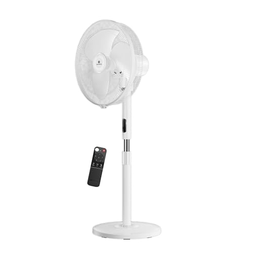 atomberg SilenceAire Hi-Speed 400mm BLDC Pedestal Fan | High Speed & Silent Operation |…